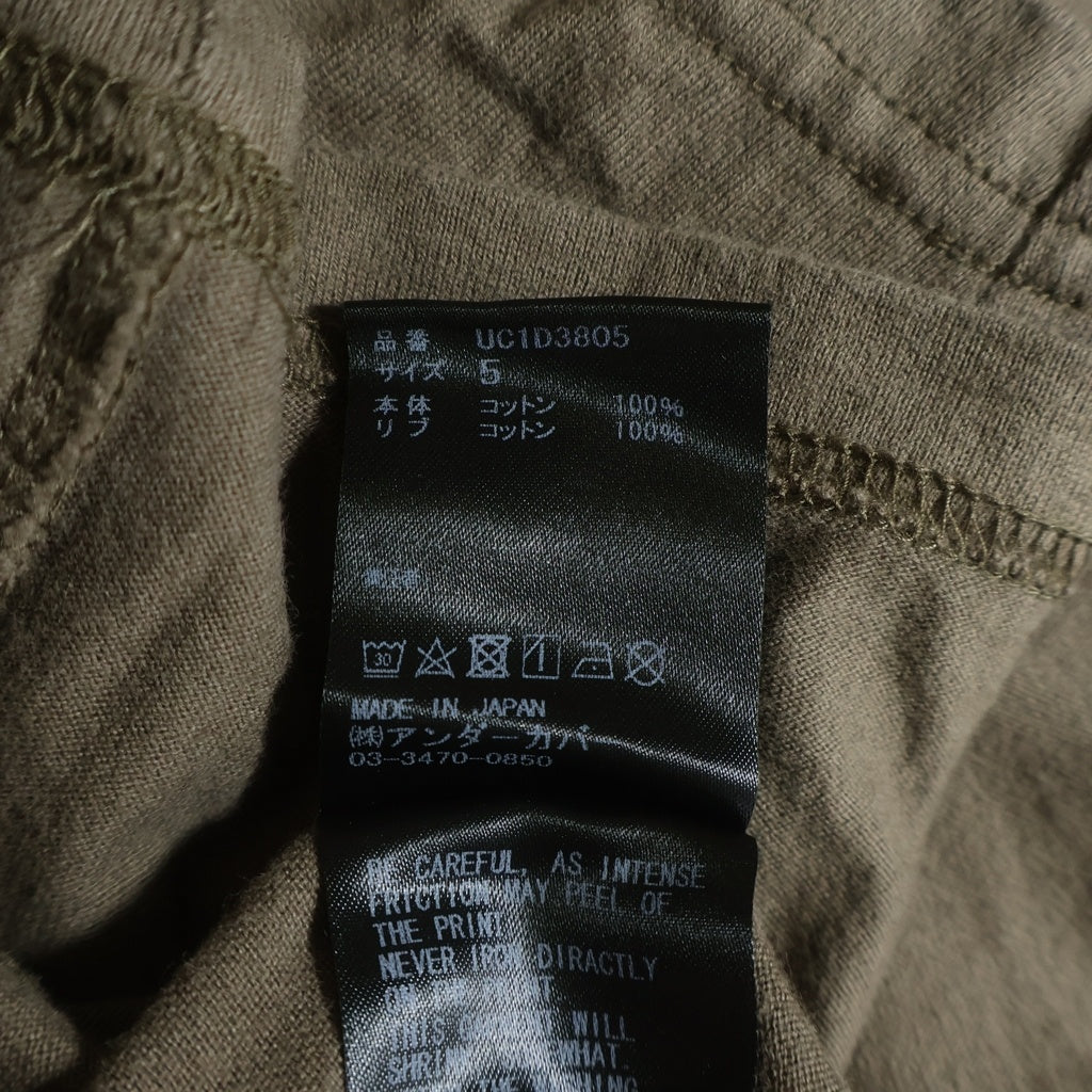 UNDERCOVER(アンダーカバー) 24SS 24SS FACE LOST Tee グラフィックプリント クルーネック 半袖Tシャツ カットソー ブラックUC1D3805