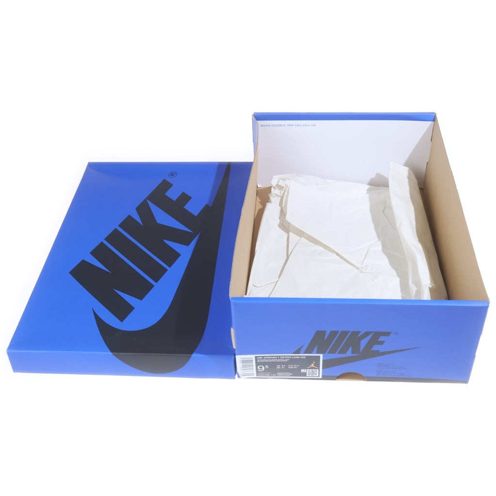 NIKE(ナイキ) AIR JORDAN 1 RETRO LOW OG エアジョーダン 1 レトロ ゲームロイヤル ローカットスニーカー ブルー US9/27.0cm CZ0790-140