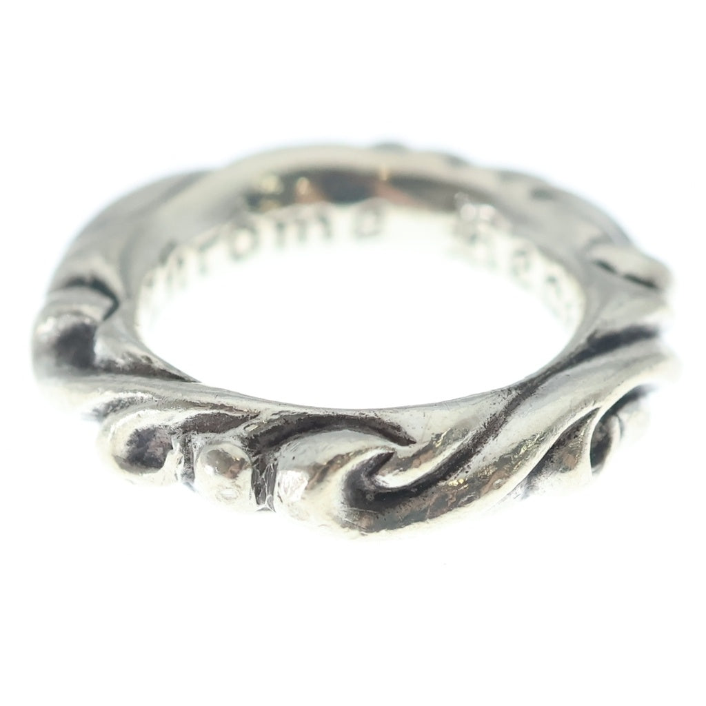CHROME HEARTS(クロムハーツ) SCRL BAND スクロールバンド リング シルバー BCA351
