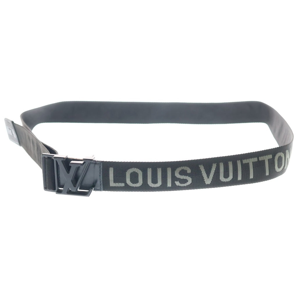 LOUIS VUITTON(ルイヴィトン) サンチュール LVウェビング 35MM LVバックル ベルト ブラック M0457Z