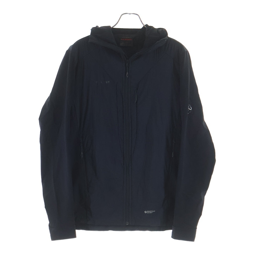 MAMMUT(マムート) Hiking Windbreaker Hooded Jacket ハイキングウィンドブレーカーフーデッドジャケット ナイロン マウンテンパーカー ブラック