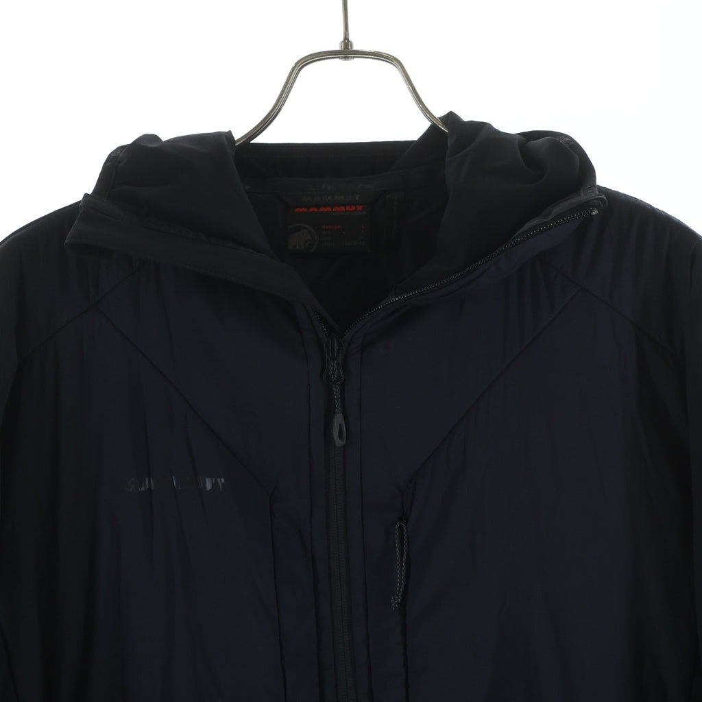MAMMUT(マムート) Hiking Windbreaker Hooded Jacket ハイキングウィンドブレーカーフーデッドジャケット ナイロン マウンテンパーカー ブラック