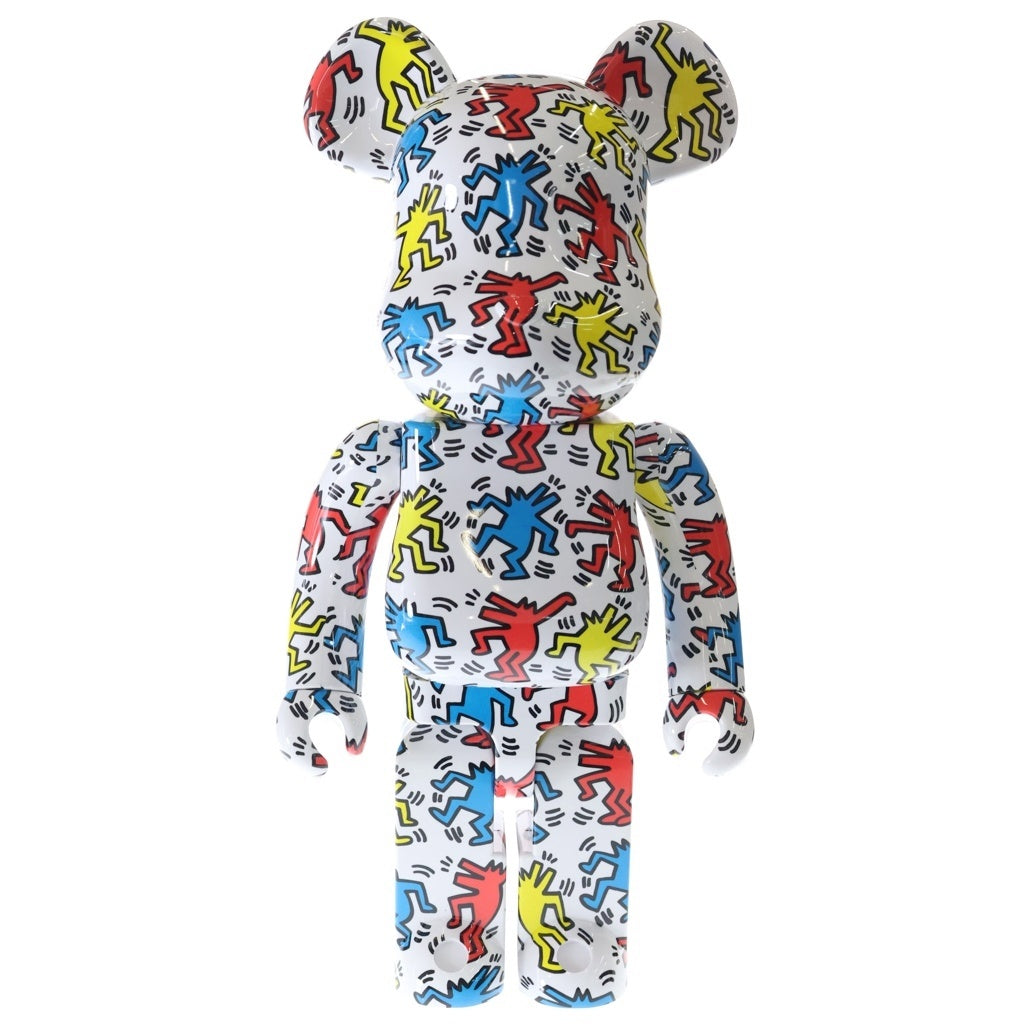 MEDICOM TOY(メディコムトイ) × KEITH HARING #9 BE@RBRICK 1000% Ver キース・へーリング ベアブリック 1000% フィギュア 人形 マルチ