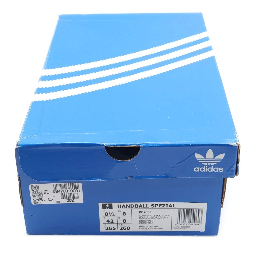 adidas(アディダス) HANDBALL SPEZIAL ハンドボール スペツィアル ローカットスニーカー ブルー US8.5/26.5cm BD7633