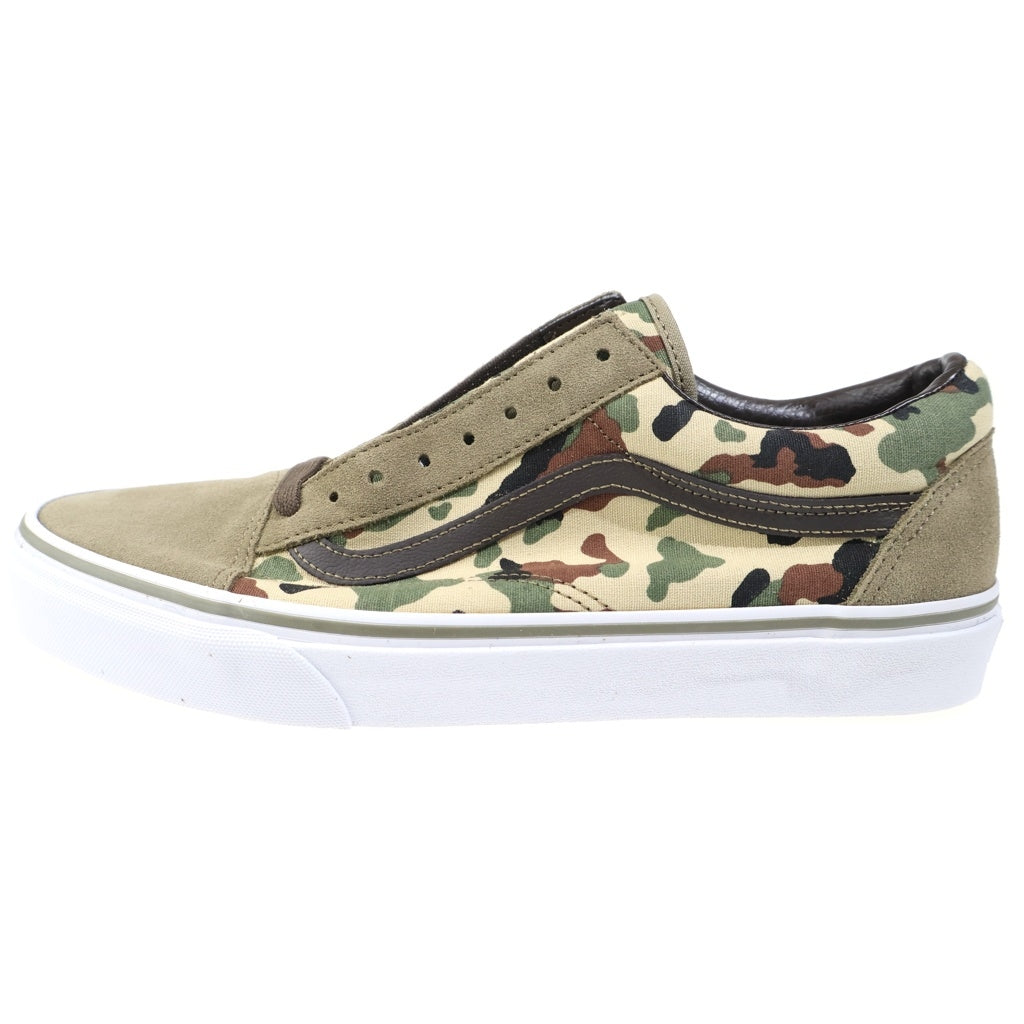 VANS(ヴァンズ) × J.CREW OLD SKOOL CAMO ジェイクルー オールドスクール カモ ローカットスニーカー カーキ US10/28cm VN0A38G1T54