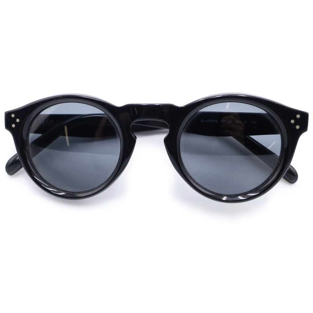 CELINE(セリーヌ) オーバルフレーム サングラス 眼鏡 ブラック CL41370