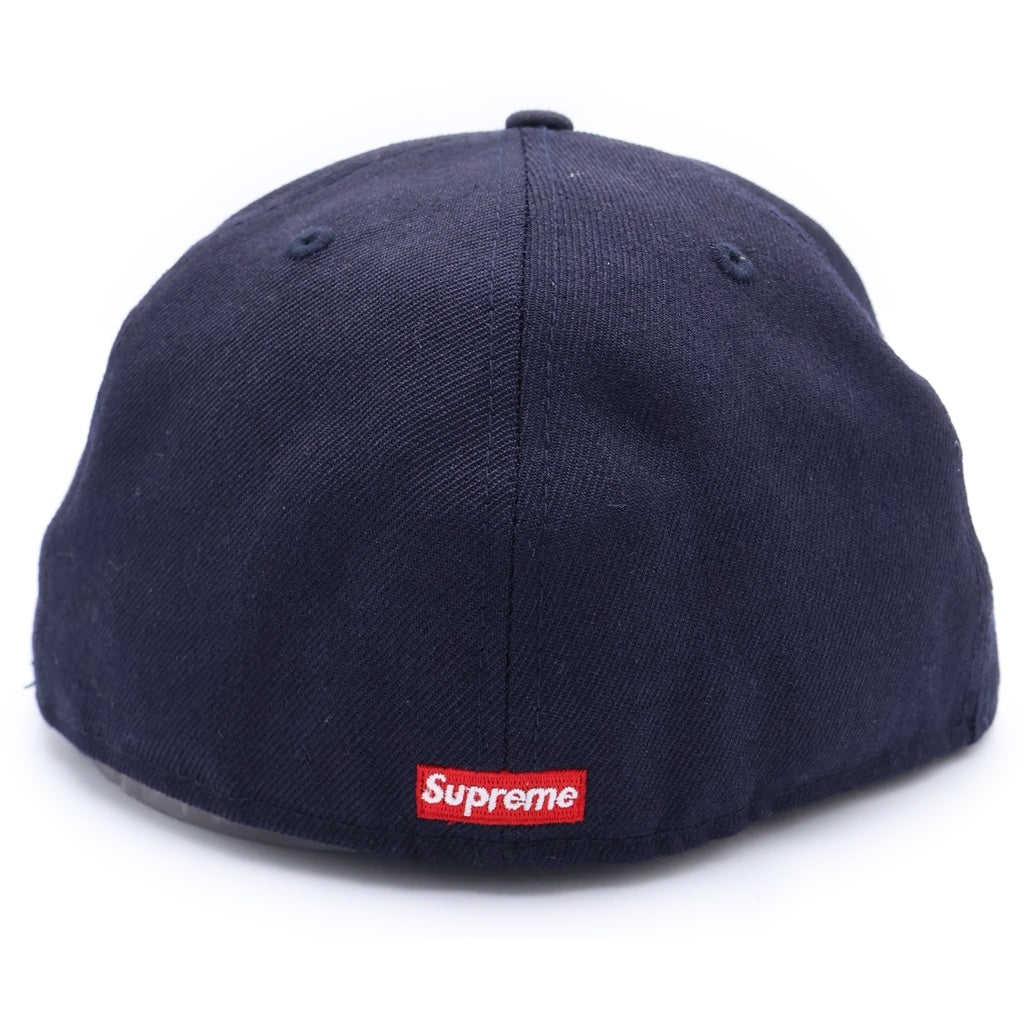 SUPREME(シュプリーム) 14AW ×New Era Tonal Box Logo Cap ニューエラ トーナル ロゴ 6パネル ベースボールキャップ 帽子 ネイビー