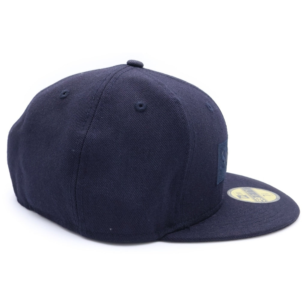 SUPREME(シュプリーム) 14AW ×New Era Tonal Box Logo Cap ニューエラ トーナル ロゴ 6パネル ベースボールキャップ 帽子 ネイビー