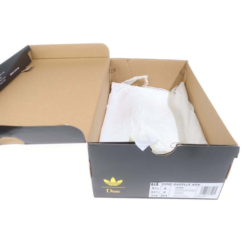 adidas(アディダス) ×Dime Gazelle ADV ガゼル ADV ローカットスニーカー ブラック US9.5/27.5cm IH2946