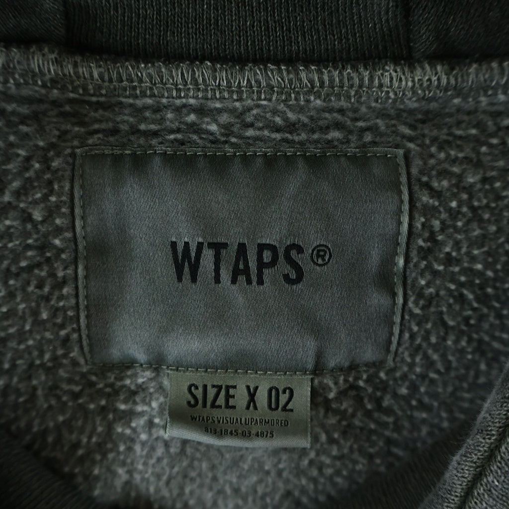 WTAPS(ダブルタップス) 19SS PARA SWEAT SHIRT プルオーバー フーディ スウェット パーカー カーキ 191ATDT-CSM26