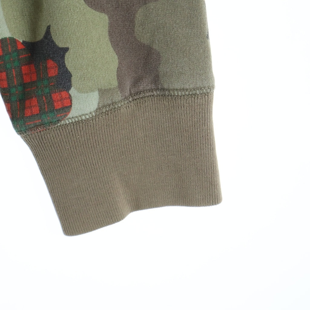 STUSSY(ステューシー) 00s チェックカモ フロッキー プリント ジップ