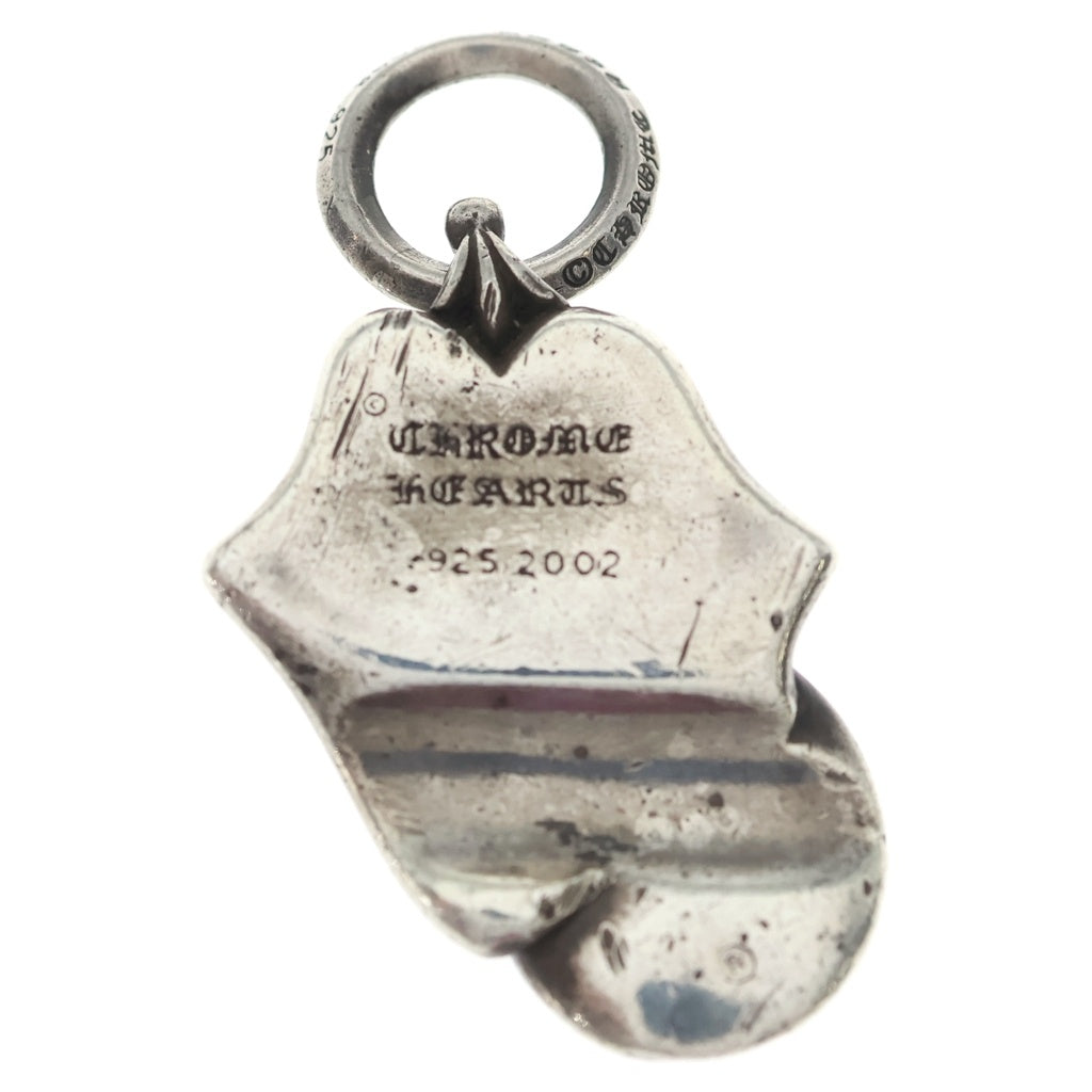 CHROME HEARTS(クロムハーツ) LIPSTONGUE PENDANT リップアンドタン ペンダントトップ シルバー BCA284