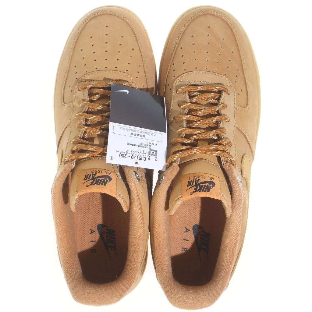NIKE(ナイキ) AIR FORCE 1 '07 WB FLAX WHEAT GUM エアフォース1 フラックス ウィート ローカットスニーカー ブラウン US11/29cm CJ9179-200