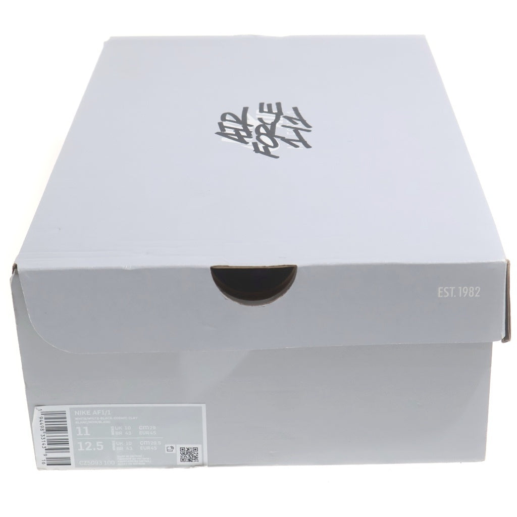 NIKE(ナイキ) AIR FORCE1 COSMIC CLAY エアフォース1 コズミッククレイ ローカットスニーカー ホワイト US11/29.0cm CZ5093-100