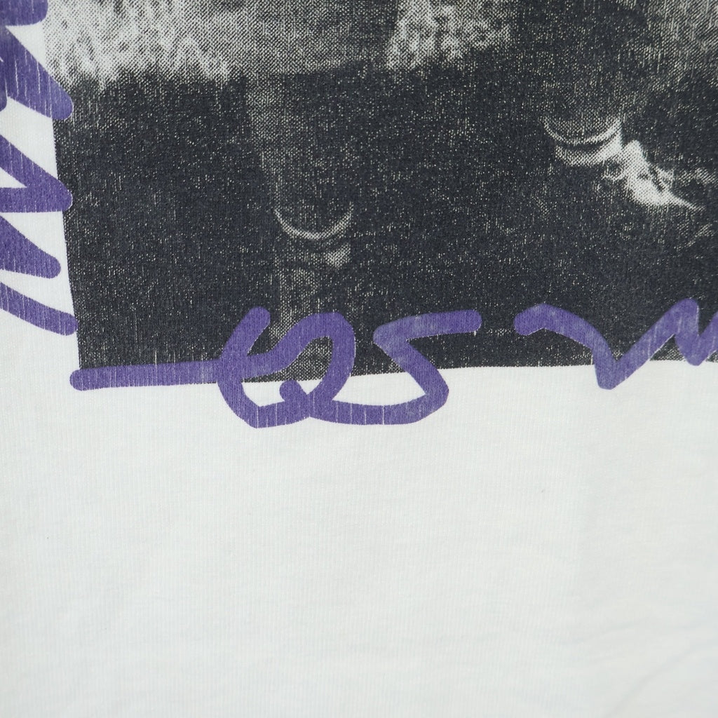NO BRAND(ノーブランド) 【TAR トーキョーエアランナー】00s TAR COMMUNICATIONS TEE 15周年記念 グラフィックフォトプリント クルーネック 半袖Tシャツ カットソー ホワイト