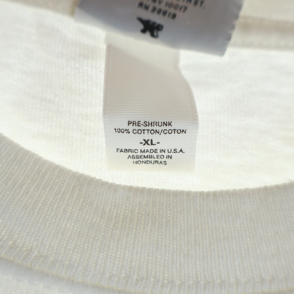 NO BRAND(ノーブランド) 【TAR トーキョーエアランナー】00s TAR COMMUNICATIONS TEE 15周年記念 グラフィックフォトプリント クルーネック 半袖Tシャツ カットソー ホワイト