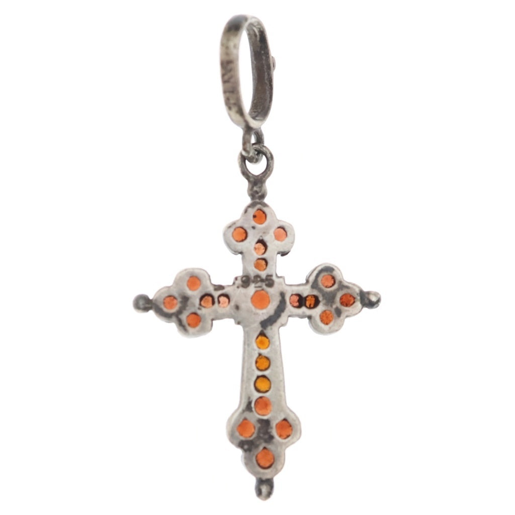 Loree Rodkin ローリーロドキン ゴシッククロスネックレス SV925 Loree Rodkin(ローリーロドキン) MEDIUM GOTHIC CROSS PENDANT ルビー
