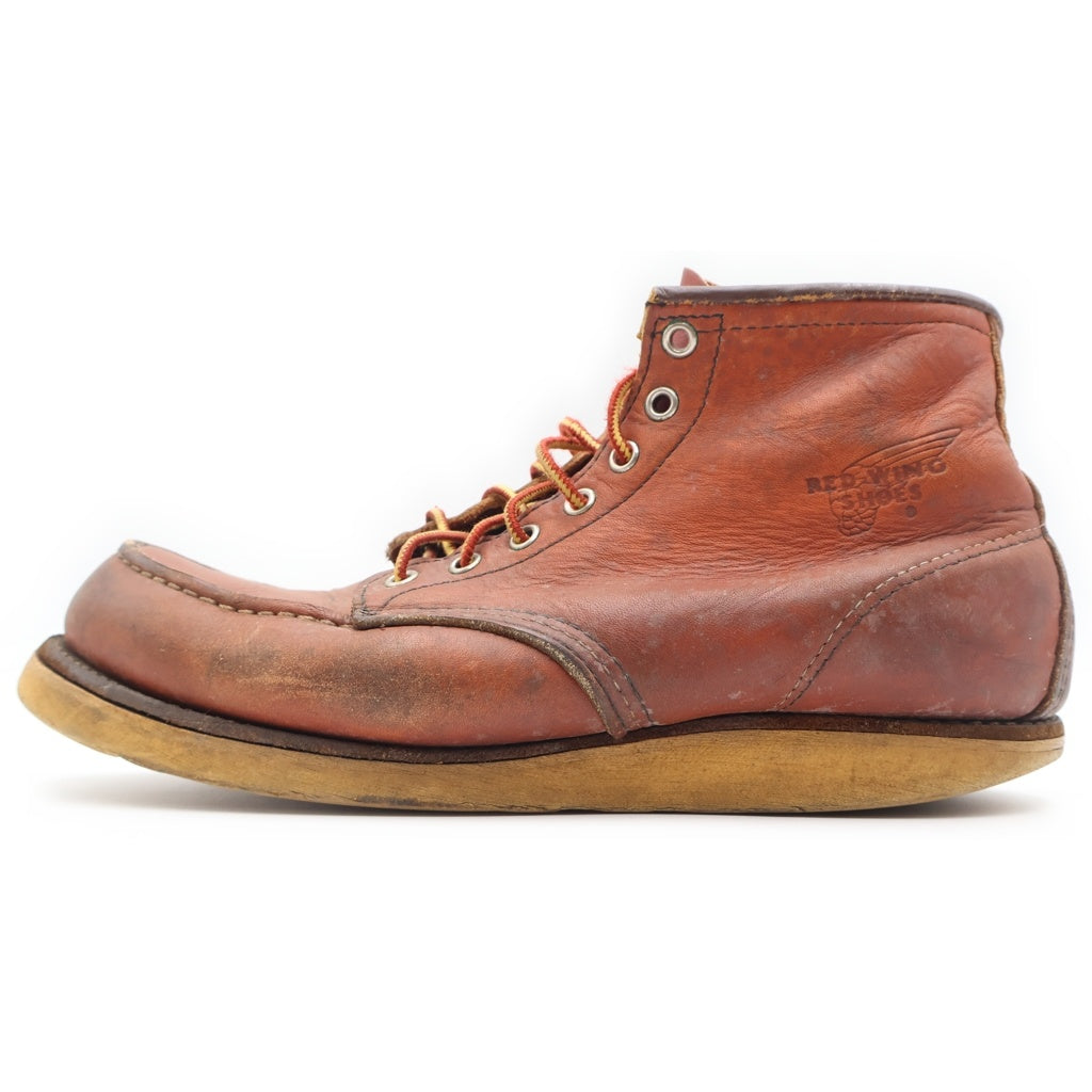 RED WING(レッド ウイング) アイリッシュセッター 7ホール ワーク ショート レザーブーツ ブラウン