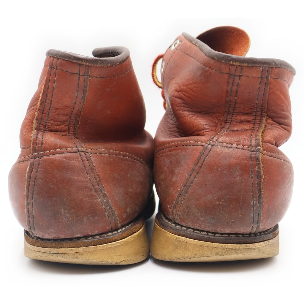 RED WING(レッド ウイング) アイリッシュセッター 7ホール ワーク ショート レザーブーツ ブラウン