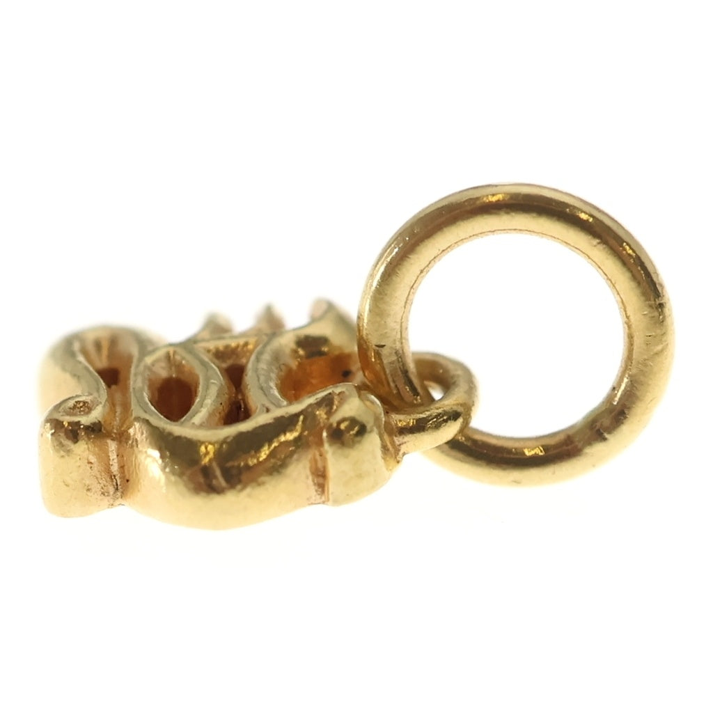 CHROME HEARTS(クロムハーツ) 22K STACK ALPHABET アルファベットスタックチャーム Yイニシャル ネックレストップ ゴールド