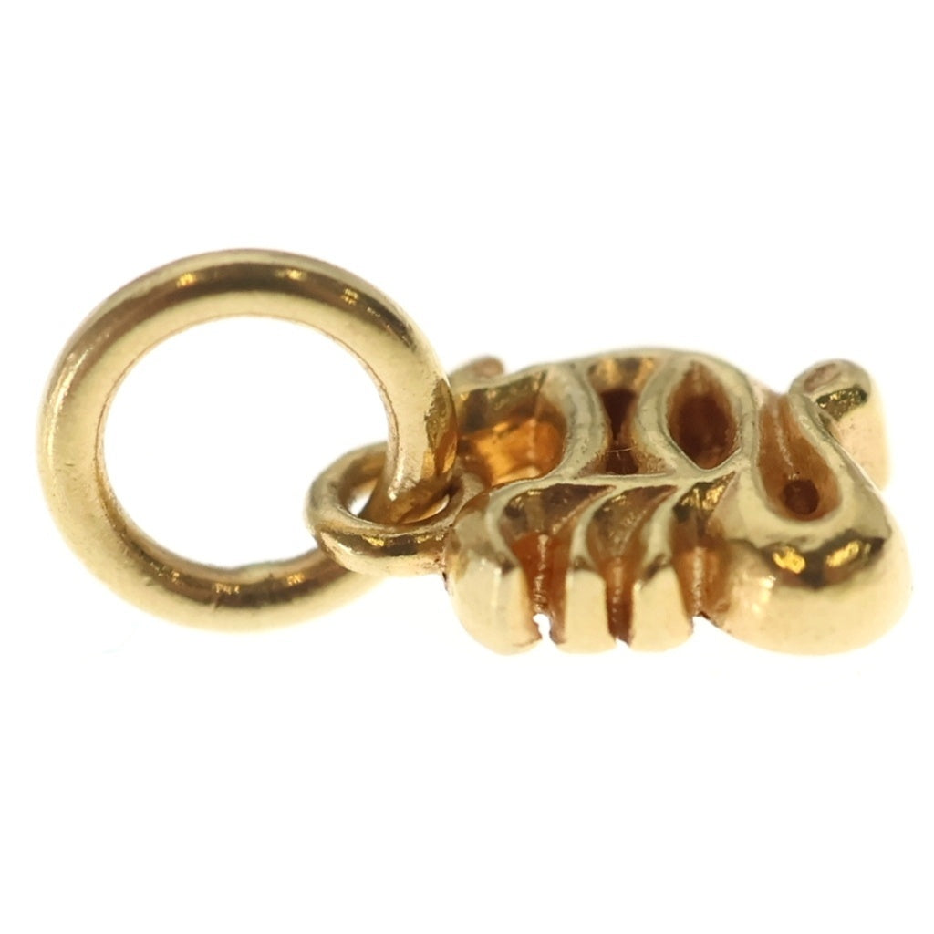 CHROME HEARTS(クロムハーツ) 22K STACK ALPHABET アルファベットスタックチャーム Yイニシャル ネックレストップ ゴールド