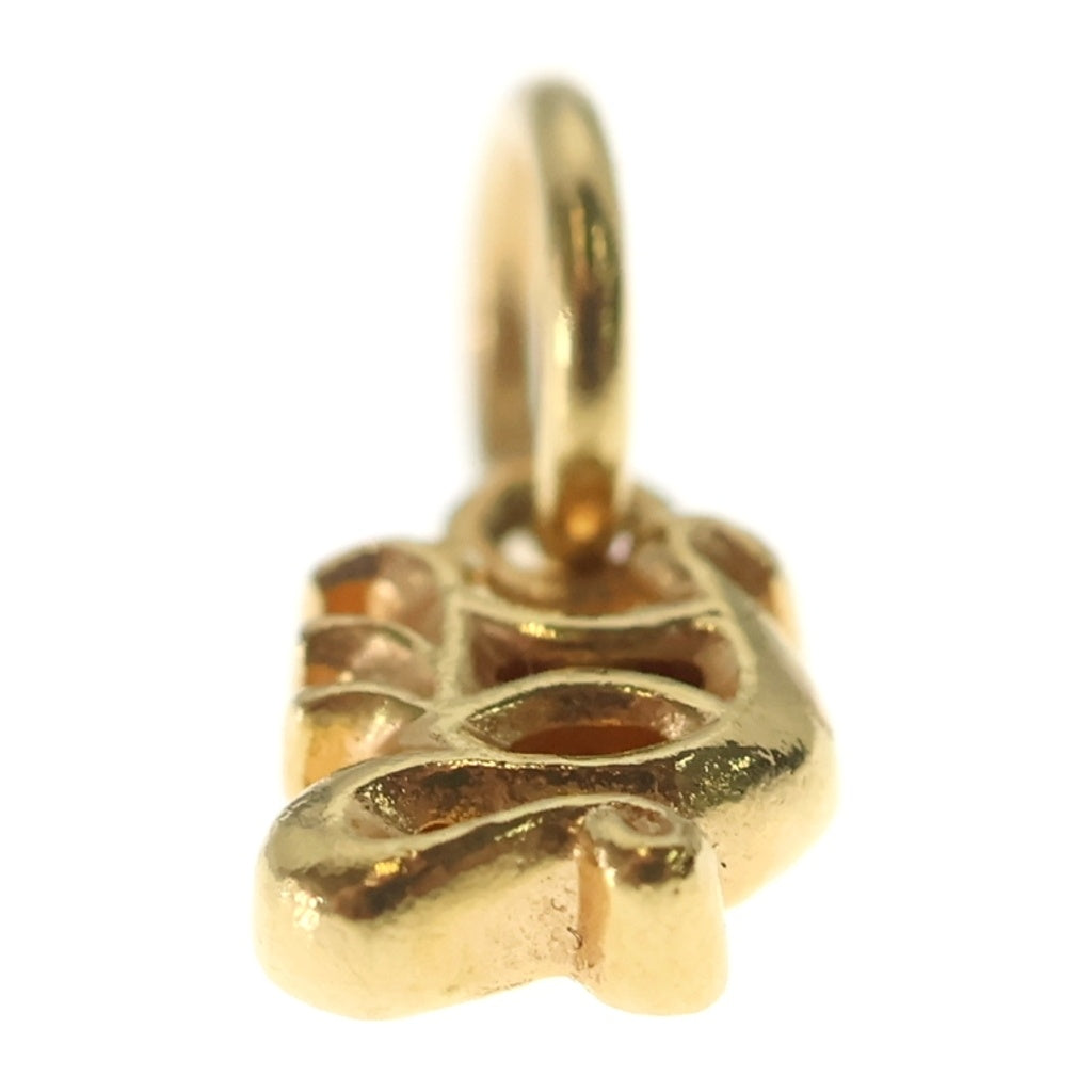 CHROME HEARTS(クロムハーツ) 22K STACK ALPHABET アルファベットスタックチャーム Yイニシャル ネックレストップ ゴールド