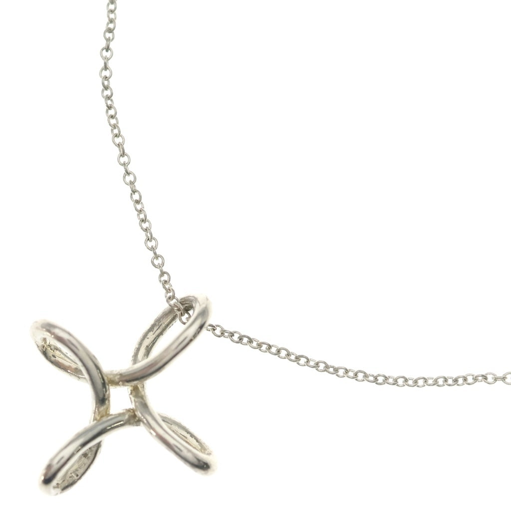 TIFFANY & Co.(ティファニー) インフィニティ クロス ネックレス ペンダント チェーン シルバー 925 レディース