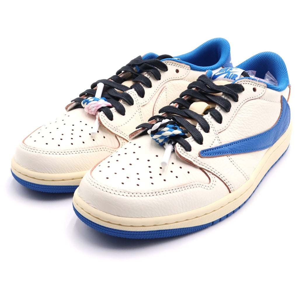 NIKE(ナイキ) ×TRAVIS SCOTT ×FRAGMENT DESIGN AIR JORDAN 1 LOW OG トラヴィススコット フラグメントデザイン エアジョーダン1 ローカットスニーカー DM7866-104