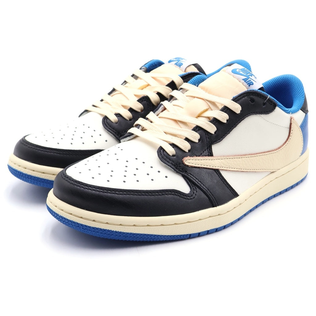 NIKE(ナイキ) ×TRAVIS SCOTT ×FRAGMENT DESIGN AIR JORDAN 1 LOW OG SP トラヴィススコット フラグメント エアジョーダン1 ローカットスニーカー US9/27cm DM7866-140