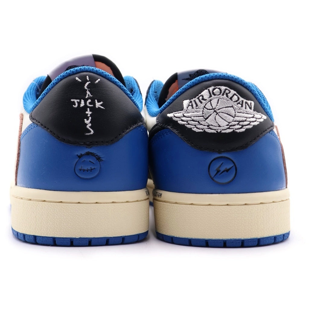 NIKE(ナイキ) ×TRAVIS SCOTT ×FRAGMENT DESIGN AIR JORDAN 1 LOW OG SP トラヴィススコット フラグメント エアジョーダン1 ローカットスニーカー US9/27cm DM7866-140