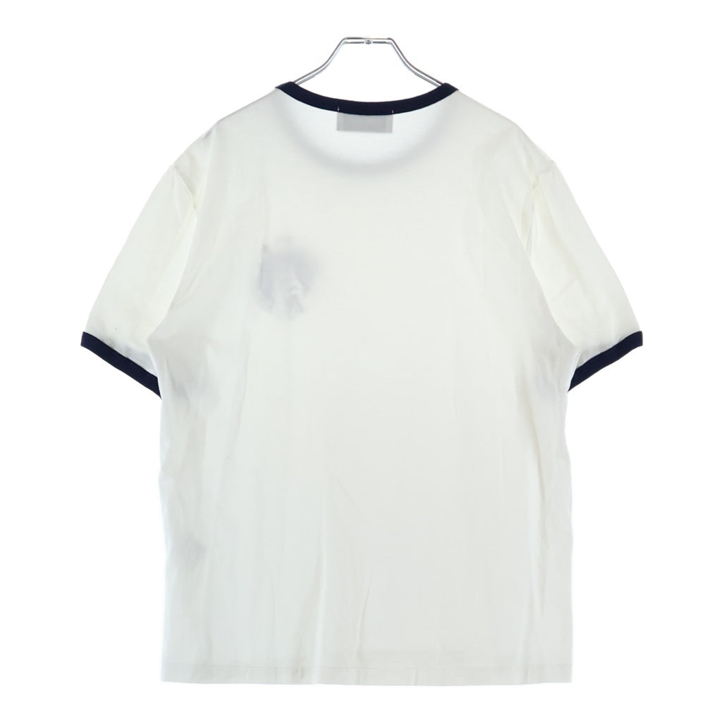 AMBUSH(アンブッシュ) Art Club グラフィック リンガー フロントプリント 半袖Tシャツ カットソー ホワイト 12115326
