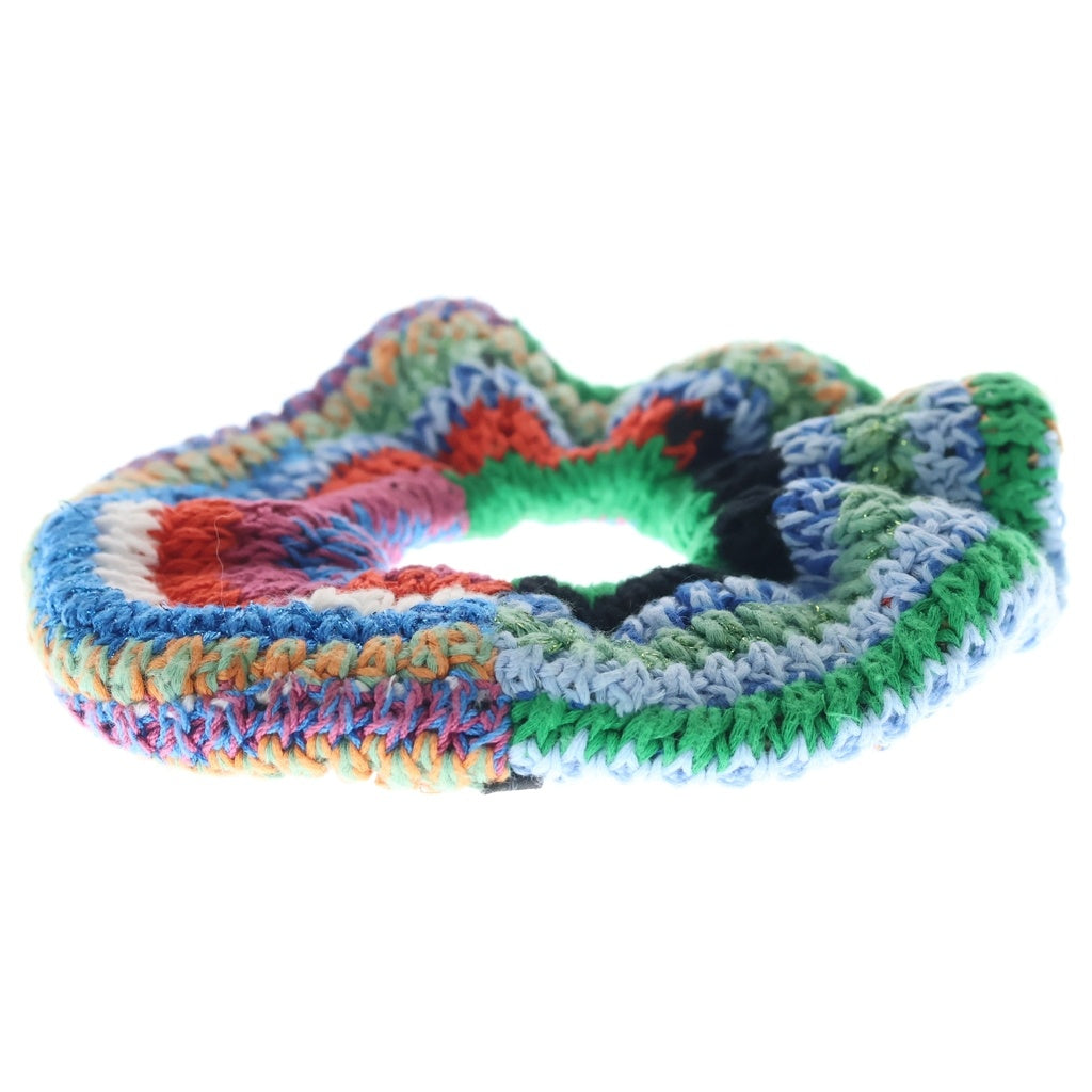 miumiu(ミュウミュウ) Multicolor Crochet Scrunchie マルチカラー