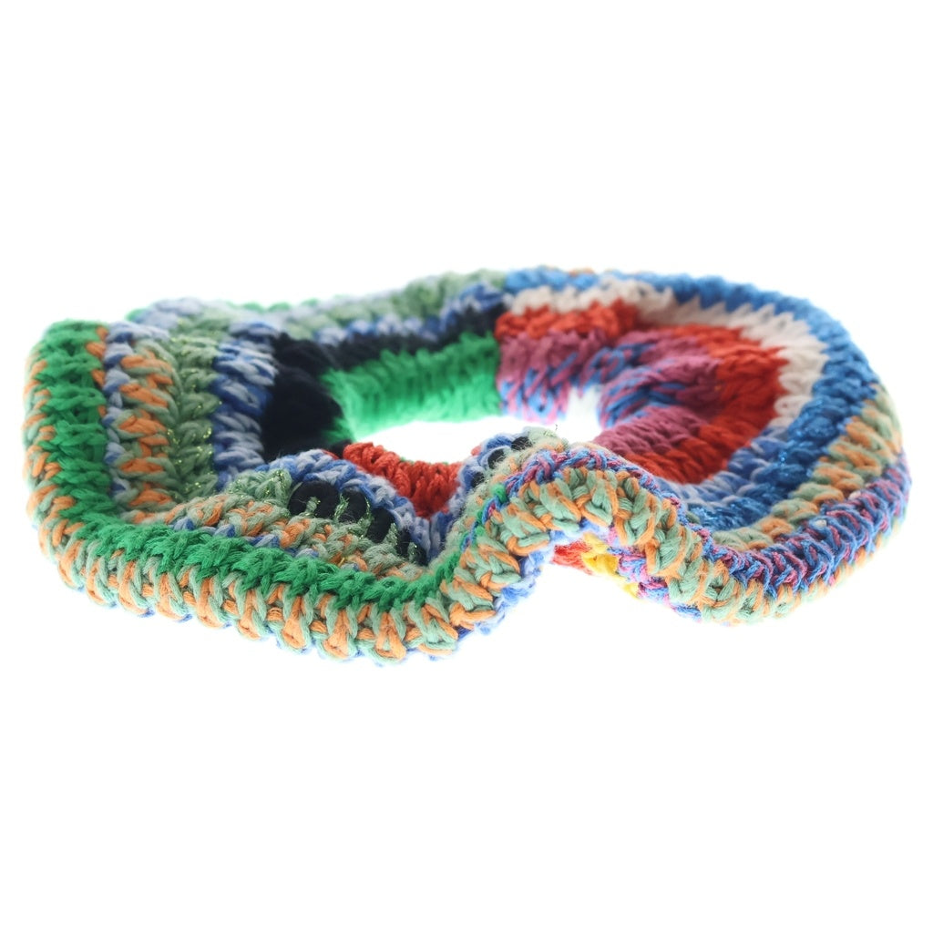 miumiu(ミュウミュウ) Multicolor Crochet Scrunchie マルチカラー