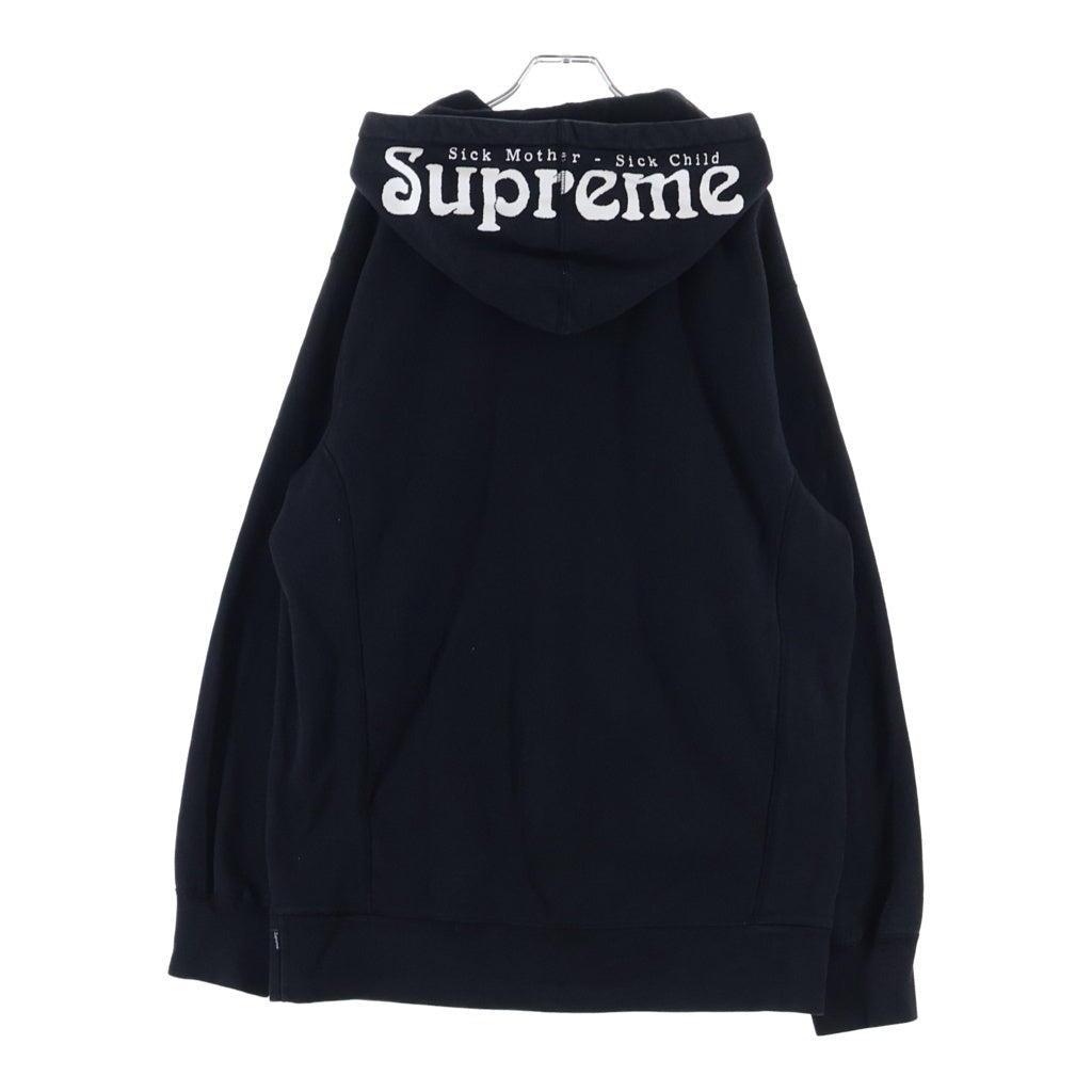 SUPREME(シュプリーム) 17SS Sick Mother Hooded Sweatshirt シッコマザー フーデッド スウェットパーカー ブラック