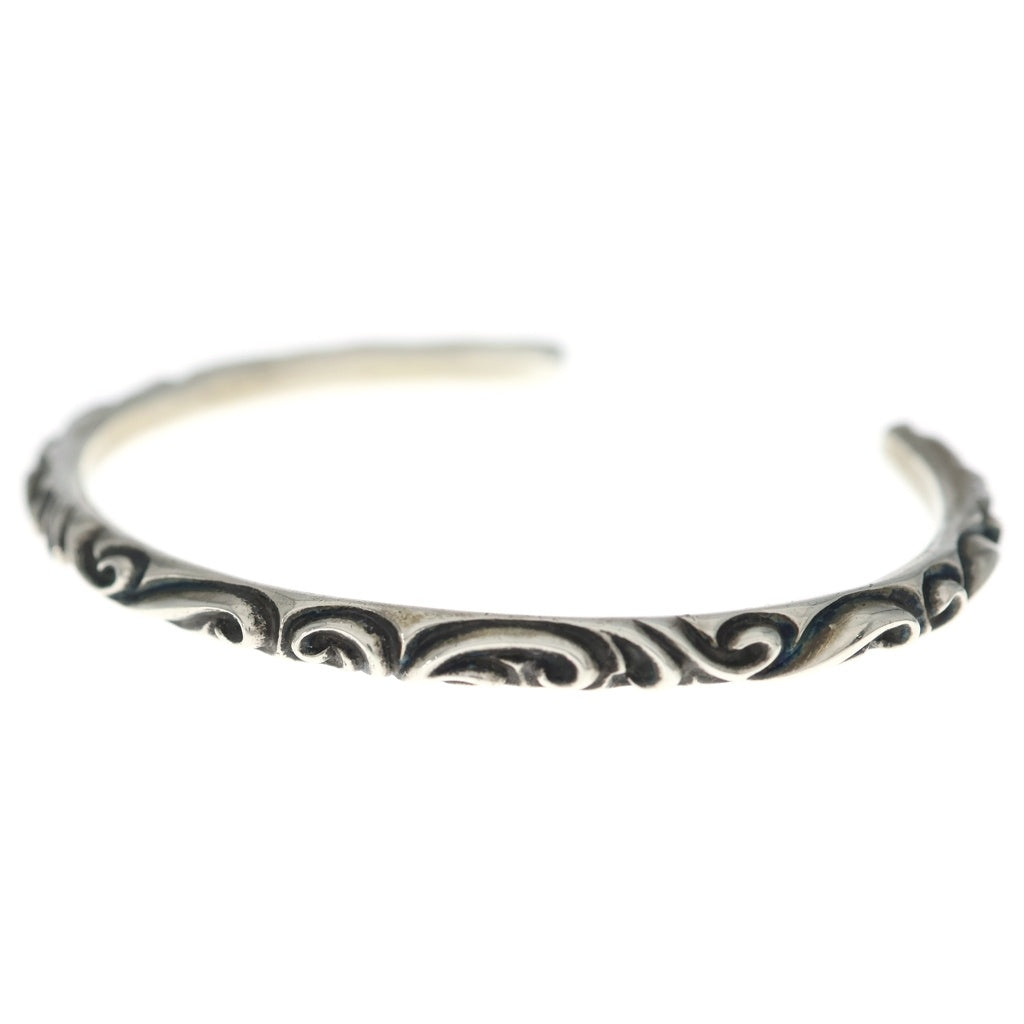 CHROME HEARTS(クロムハーツ) BANGLE SCROLL スクロールバンドバングル ブレスレット シルバー BCA127