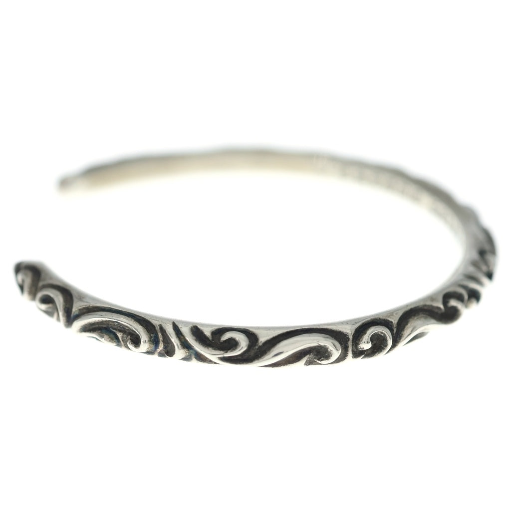CHROME HEARTS(クロムハーツ) BANGLE SCROLL スクロールバンドバングル ブレスレット シルバー BCA127
