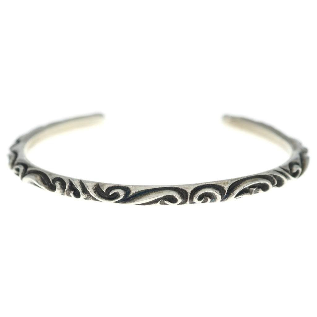 CHROME HEARTS(クロムハーツ) BANGLE SCROLL スクロールバンドバングル ブレスレット シルバー BCA127