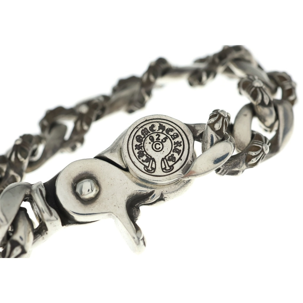 CHROME HEARTS(クロムハーツ) FNCY CHN LNK ファンシーリンククリップブレスレット 15リンク シルバー BCA145
