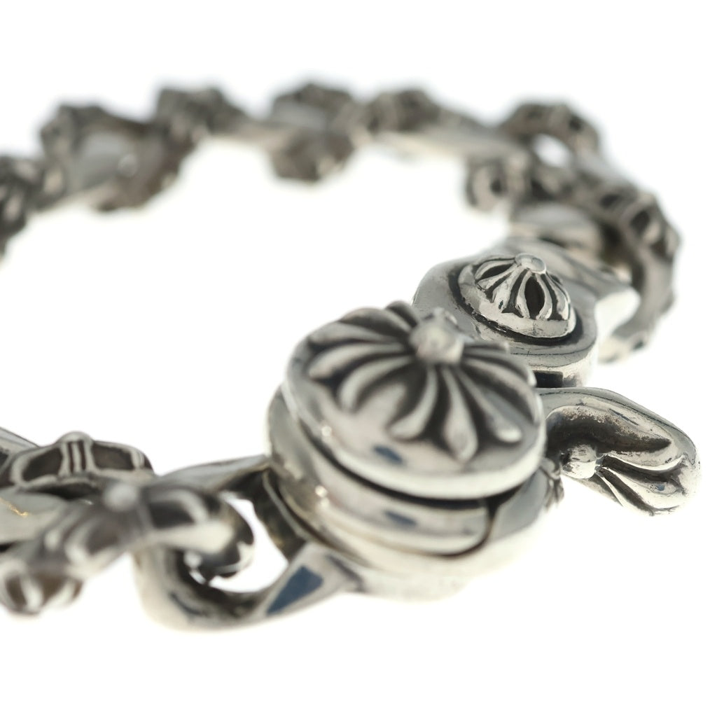 CHROME HEARTS(クロムハーツ) FNCY CHN LNK ファンシーリンククリップブレスレット 15リンク シルバー BCA145