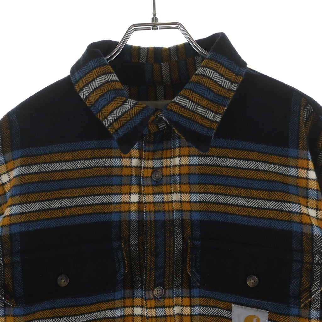 CARHARTT(カーハート) L/S Hawkins Shirt ホーキンス チェック 総柄 長袖 ネルシャツ マルチ