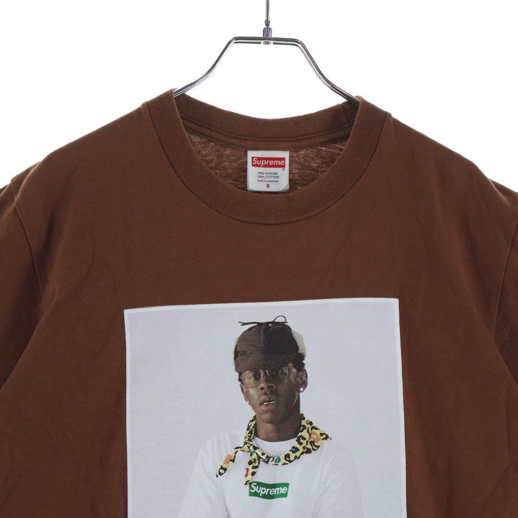 SUPREME(シュプリーム) 24AW Tyler The Creator Tee タイラーザクリエーター プリント 半袖Tシャツ カットソー ブラウン