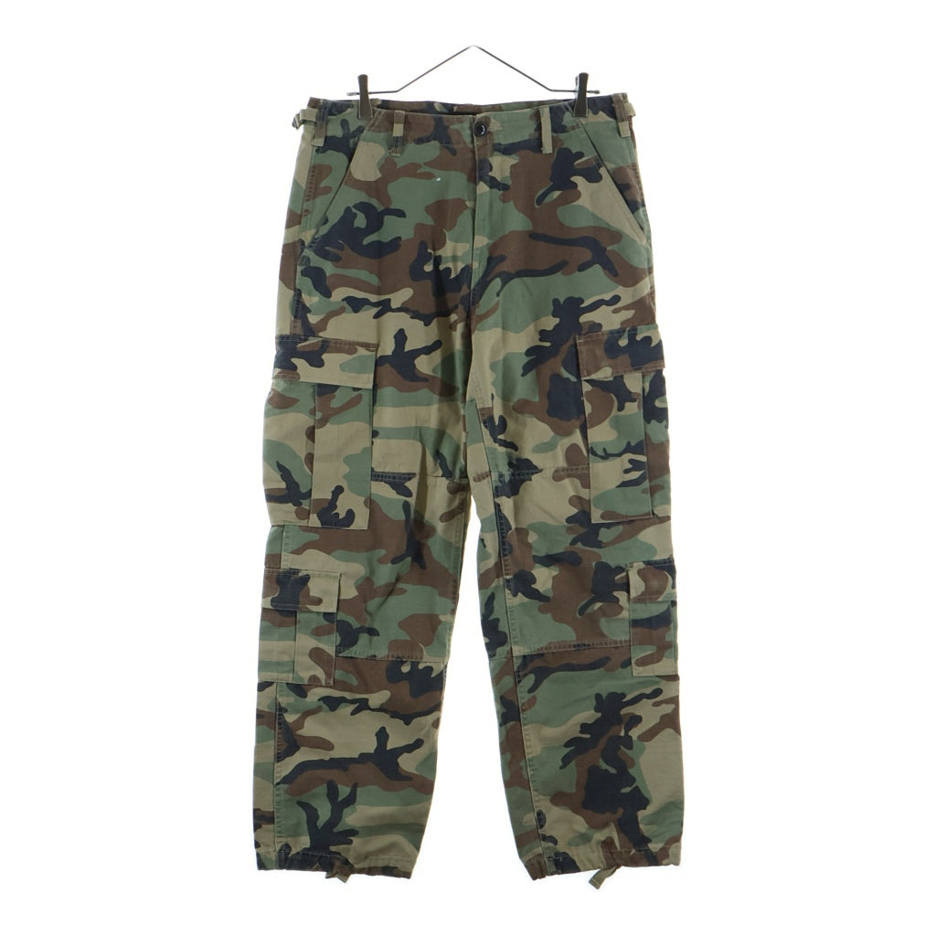 STUSSY(ステューシー) Ripstop Surplus Cargo Pant カモ柄 リップストップ カーゴパンツ カーキ