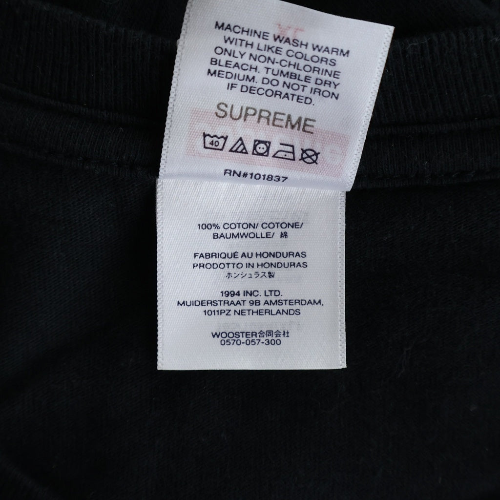 SUPREME(シュプリーム) 25AW Fuckin Blowout Tee ファッキン ブローアウト プリント クルーネック 半袖Tシャツ カットソー ブラック