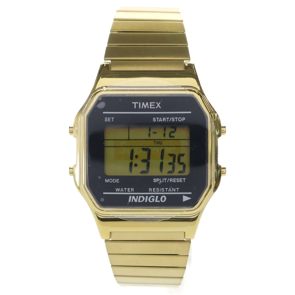 SUPREME(シュプリーム) 19AW ×Timex Digital Watch タイムックス デジタルウォッチ 腕時計 ゴールド