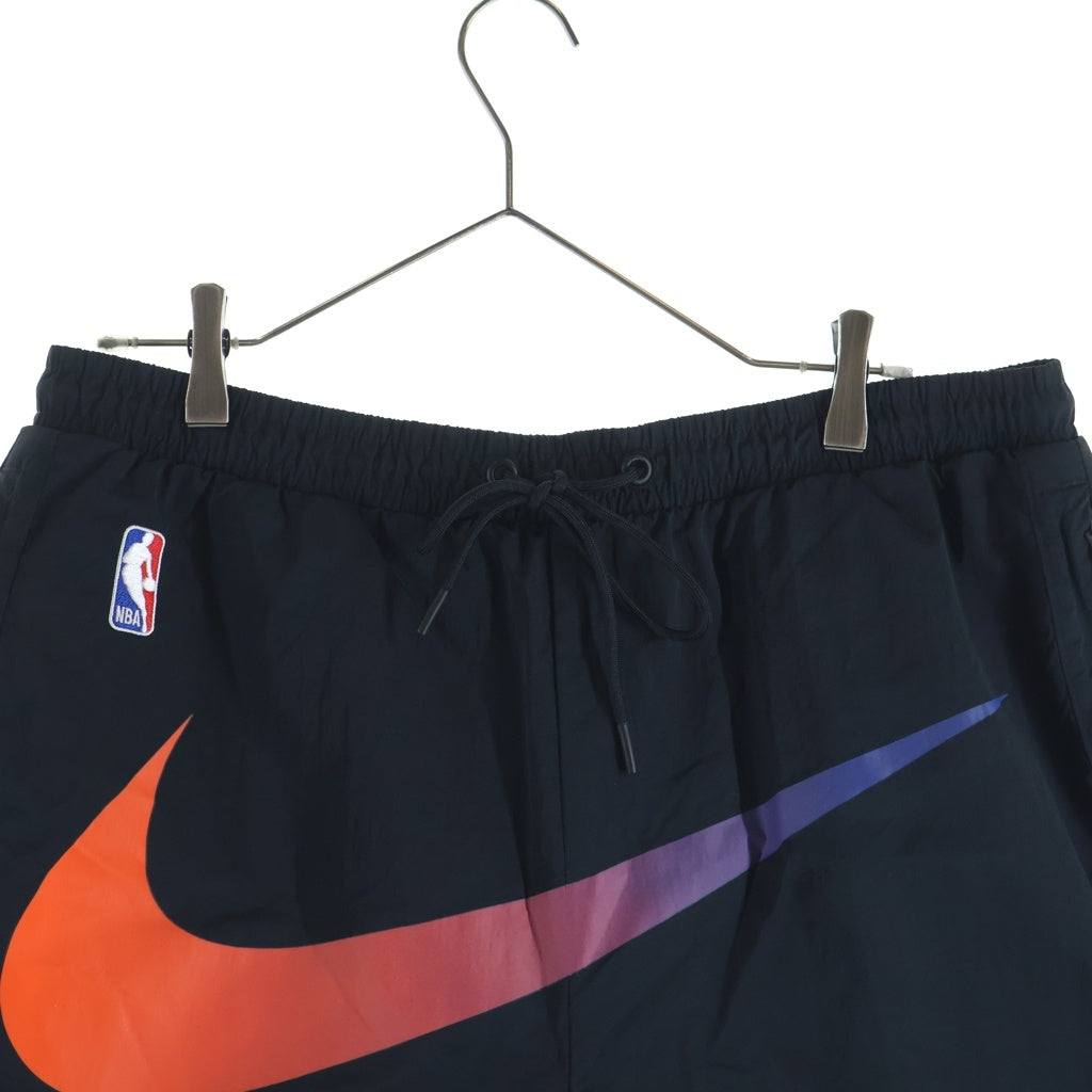 KITH(キス) × NIKE × New York Knicks ナイキ ニューヨークニックス フロントロゴ ナイロンショーツ ハーフパンツ ブラック CZ3764-010