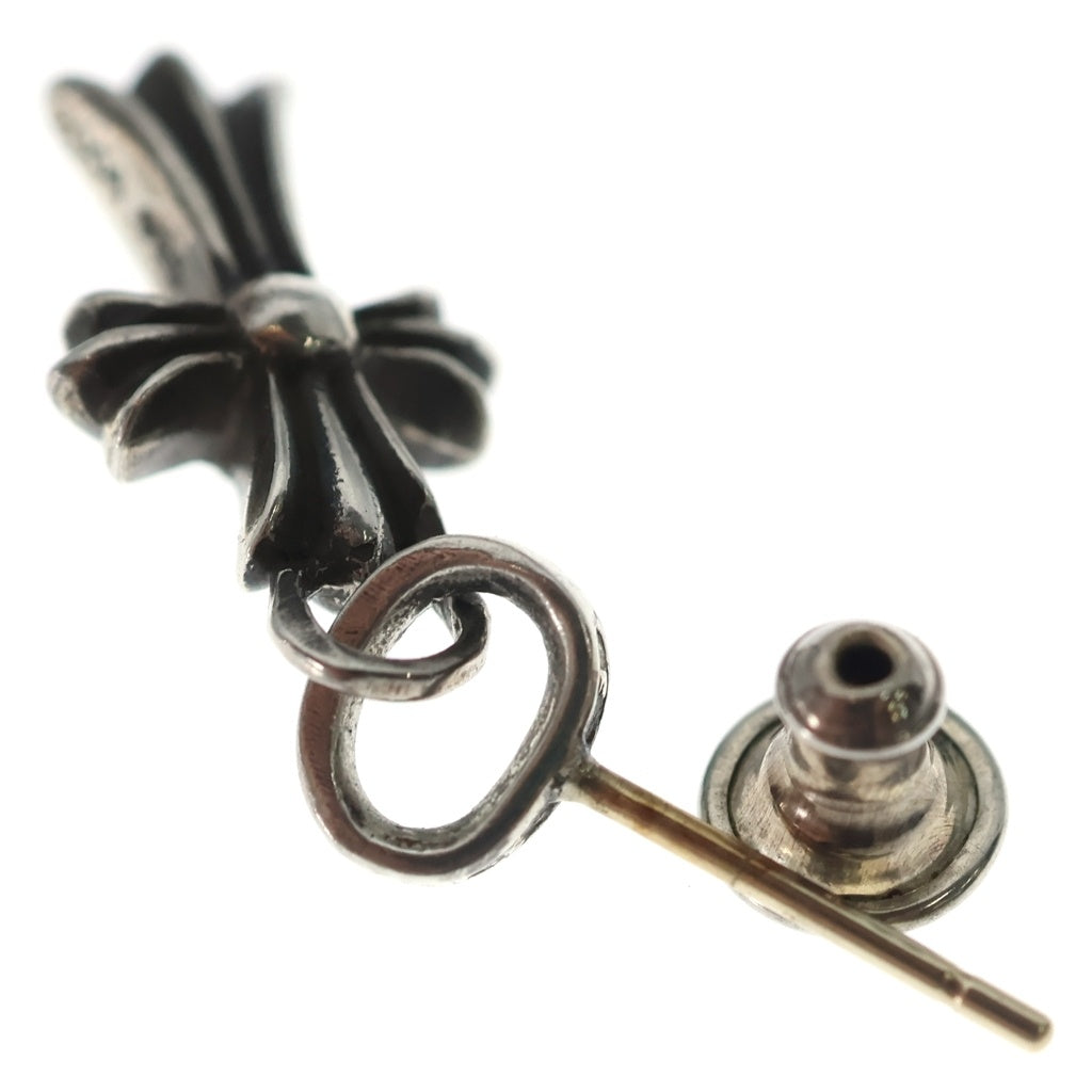 CHROME HEARTS(クロムハーツ) BBY F PPRCHN ベイビーファットクロス ドロップピアス シルバー BCA090
