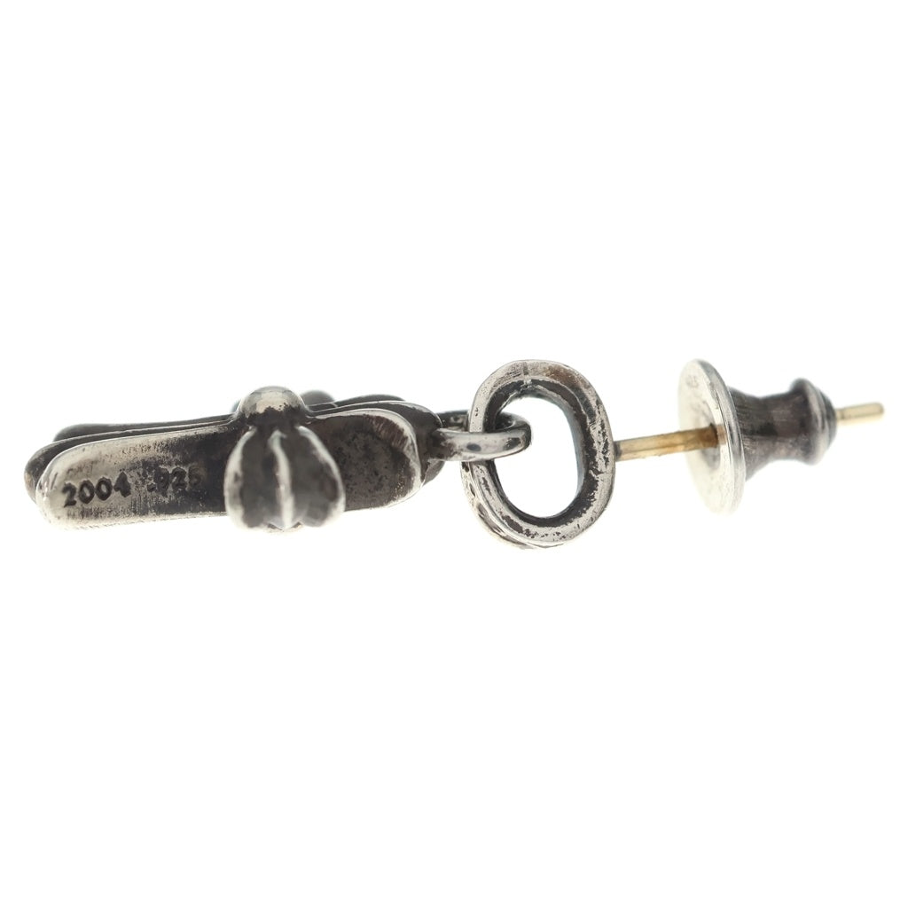 CHROME HEARTS(クロムハーツ) BBY F PPRCHN ベイビーファットクロス ドロップピアス シルバー BCA090