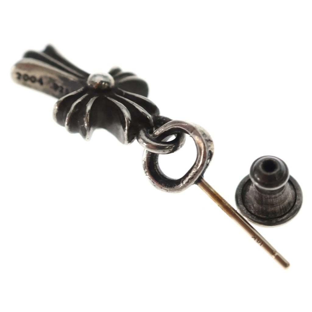 CHROME HEARTS(クロムハーツ) BBY F PPRCHN ベイビーファットクロス ドロップピアス シルバー BCA090