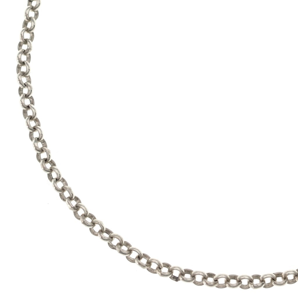 CHROME HEARTS(クロムハーツ) NECKCHAIN R20 オールド ロールチェーンネックレス 20inch シルバー BCA084