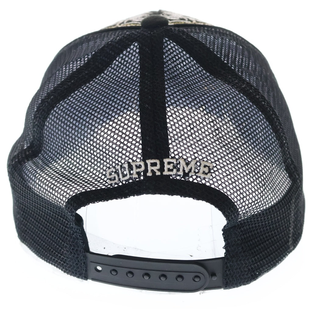 SUPREME(シュプリーム) 25SS Vaquero Mesh Back 5-Panel ヴァケイロ メッシュバック 5パネルキャップ ブラック